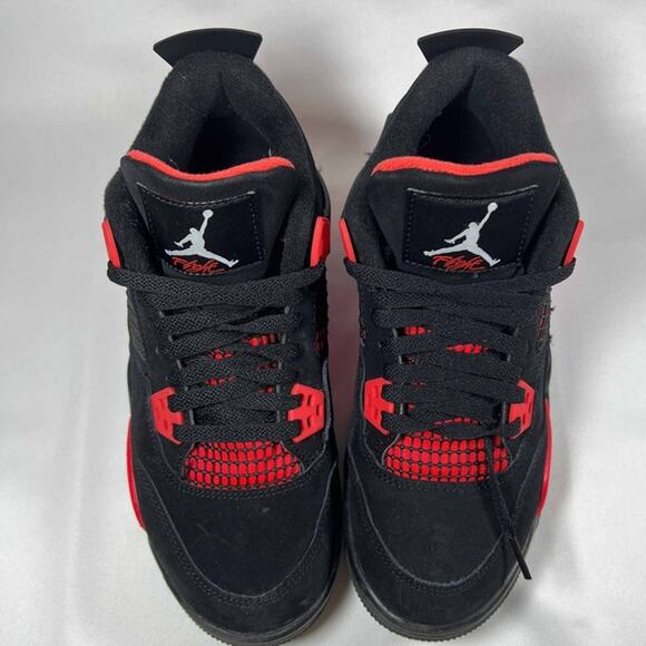 Nike Air Jordan 4 Retro GS Red Thunder Men\'s Shoes - Size 6 - Ships Now main image 6